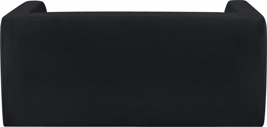Lux Helson Velvet Loveseat