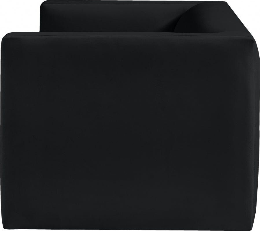 Lux Helson Velvet Loveseat