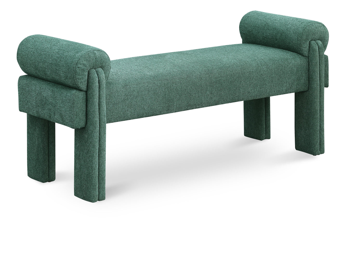 Lux Stefanie Fabric Bench