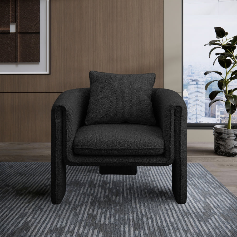 Modern Plump Accent Chair