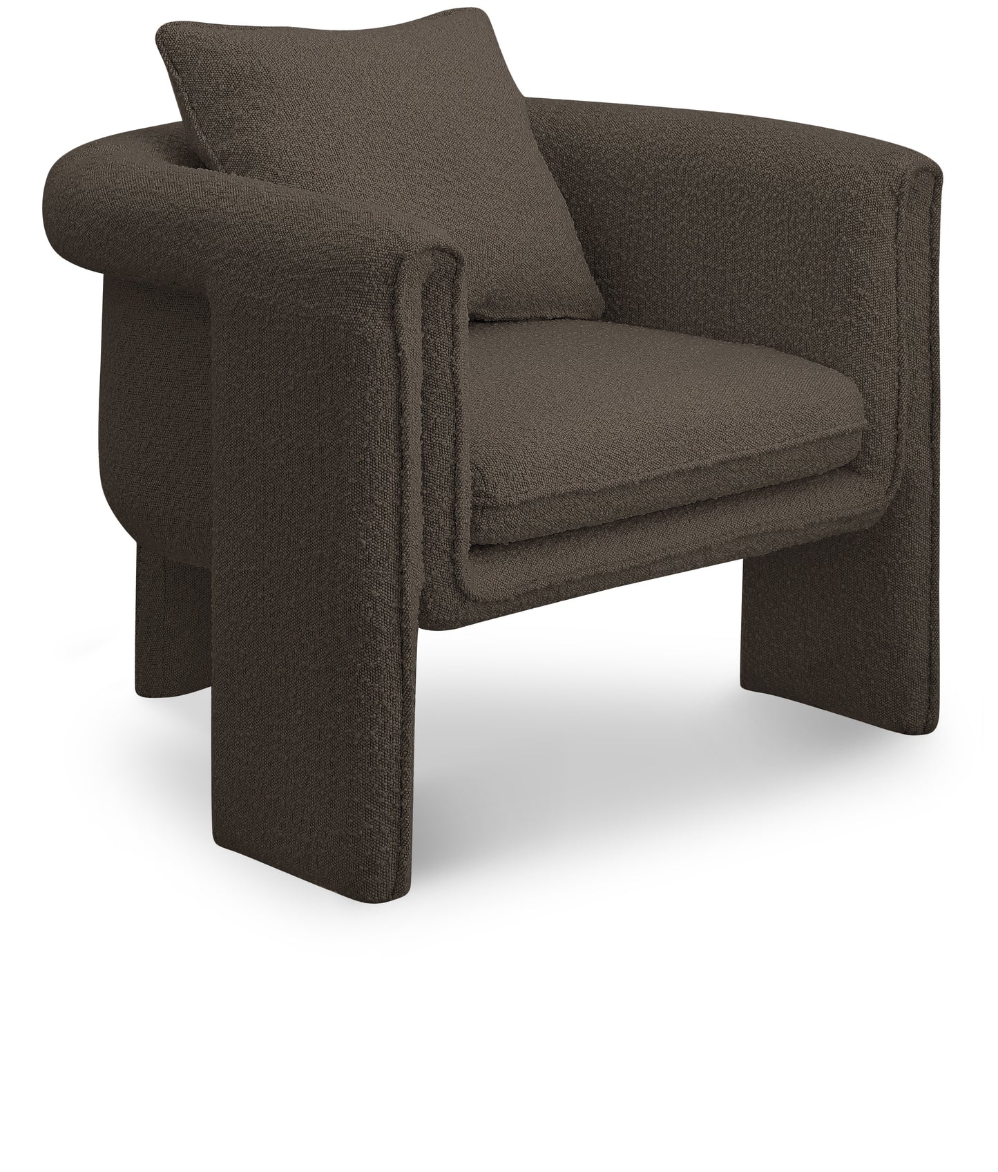 Modern Plump Accent Chair