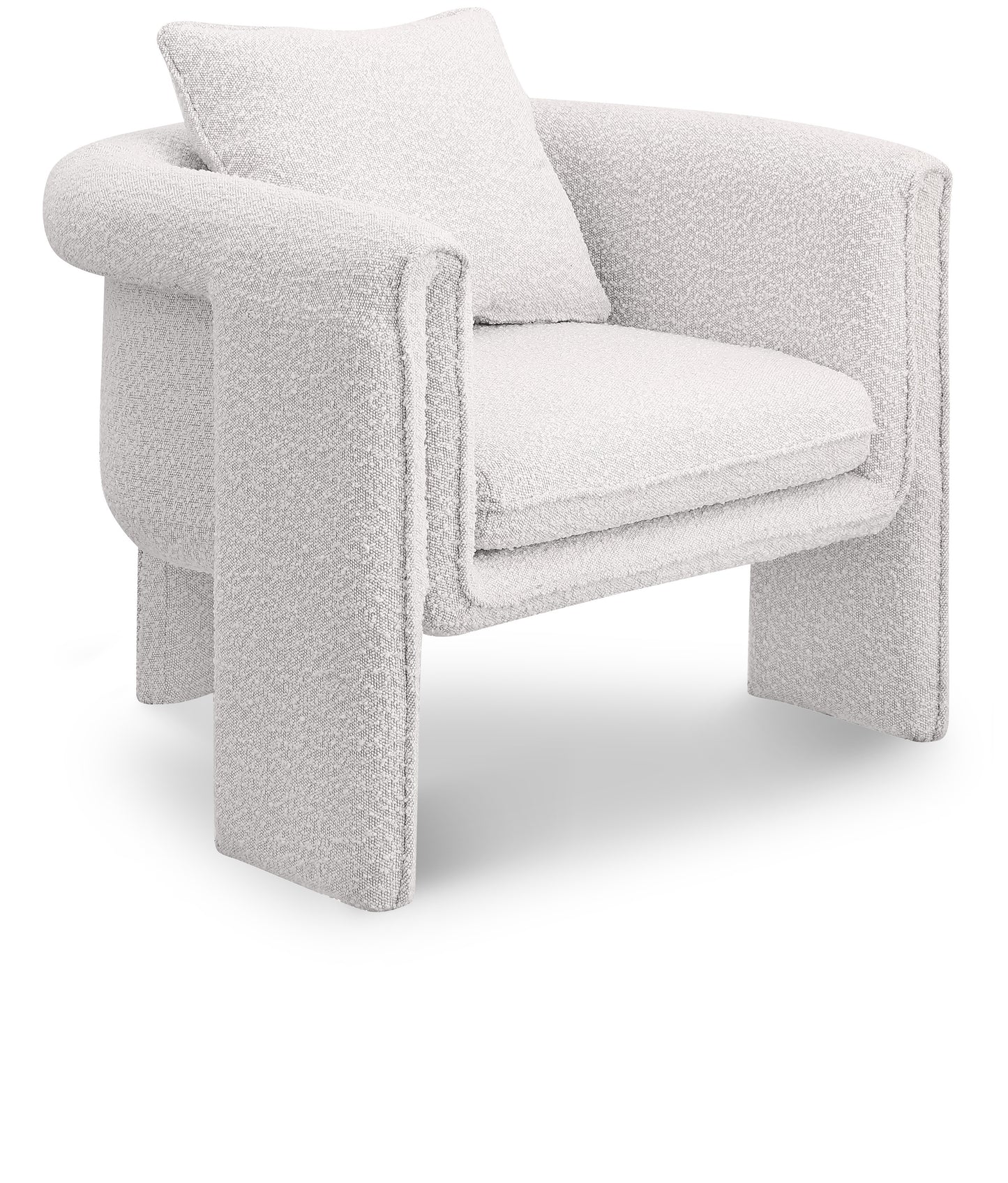 Modern Plump Accent Chair