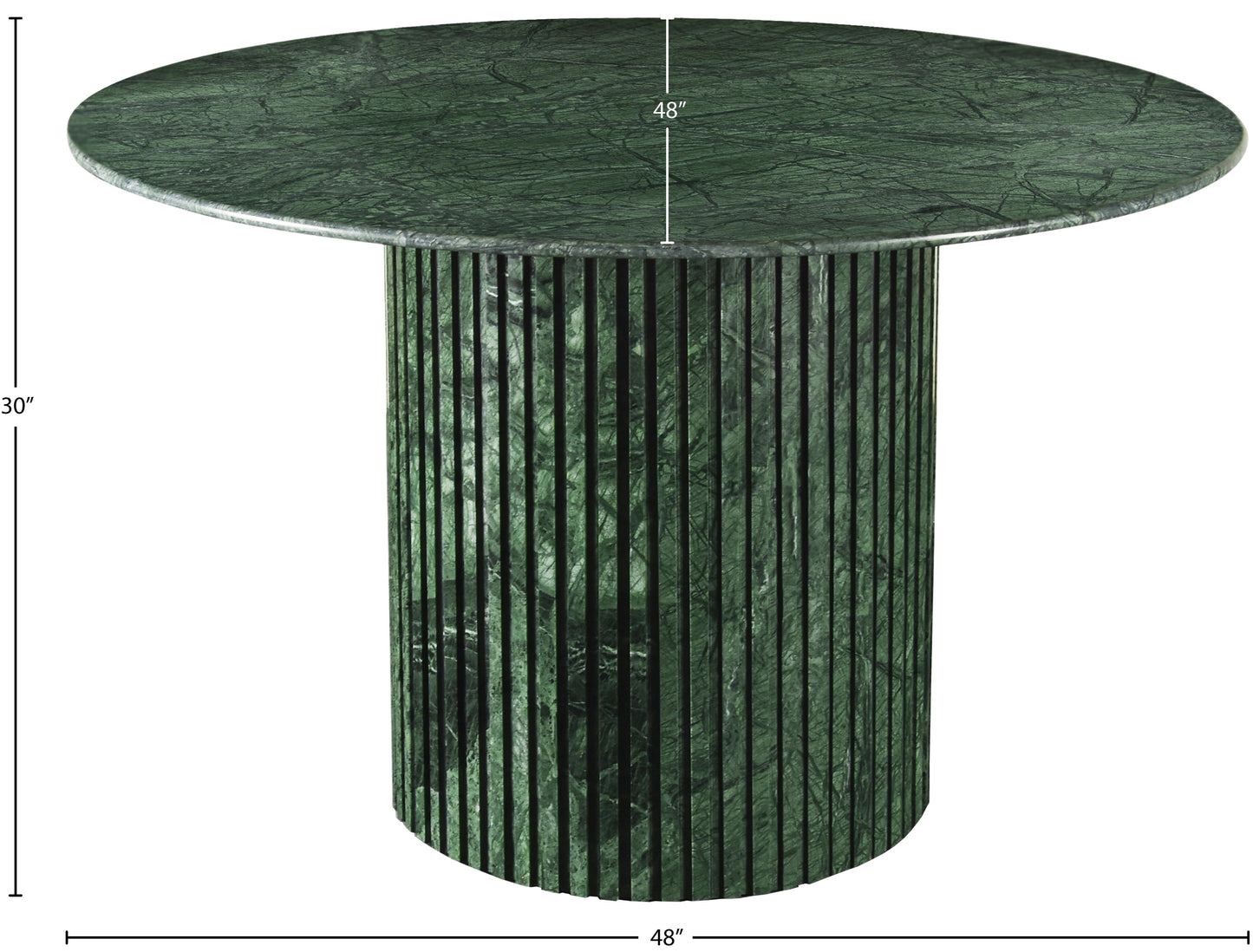 Garnet Marble Dining Table