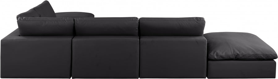 Modular Faux Leather Sectional