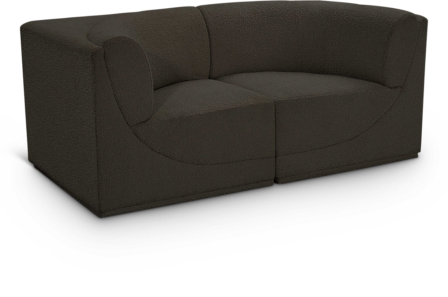 Lux Infinite Fabric Loveseat