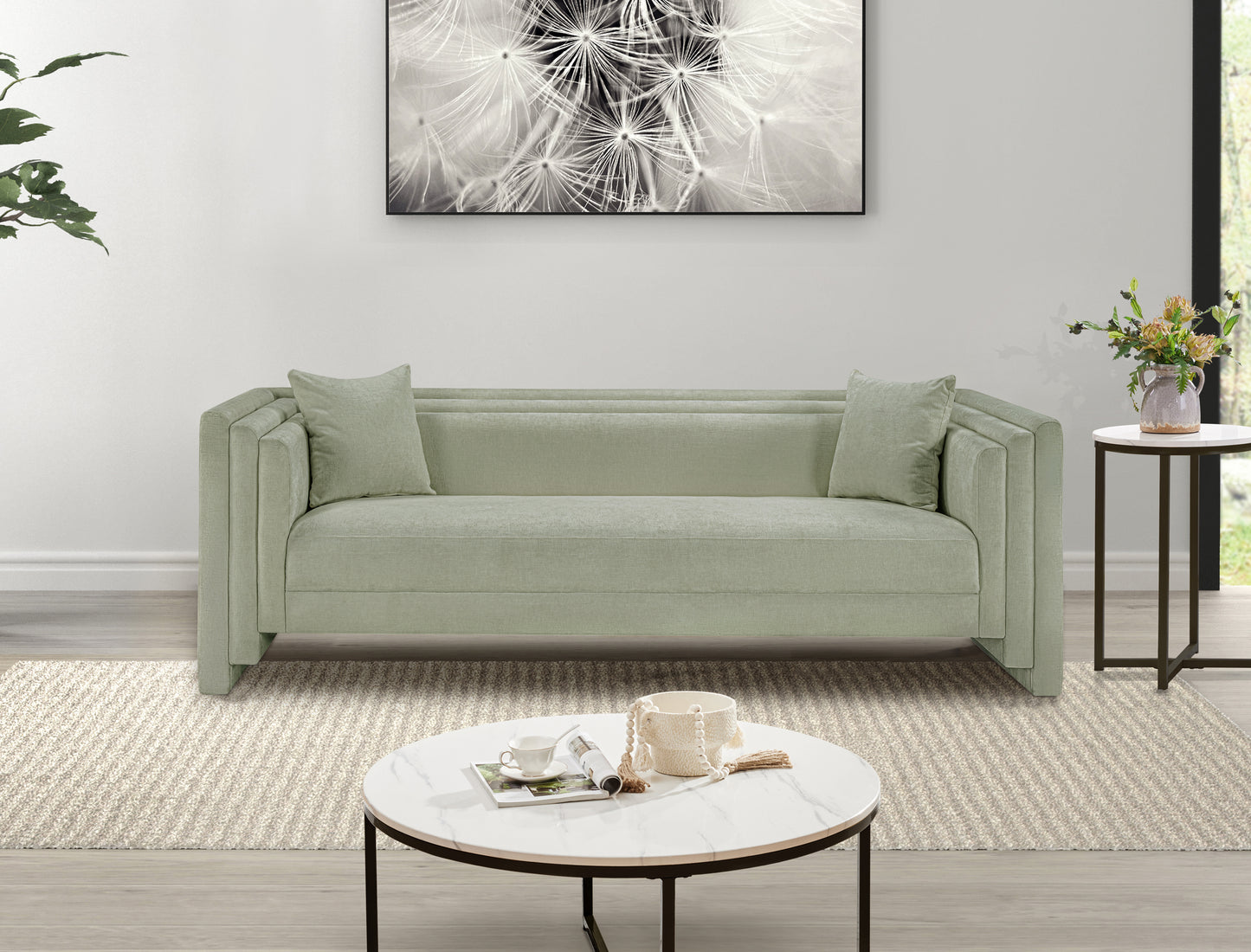 sauvage Chenille Fabric Sofa