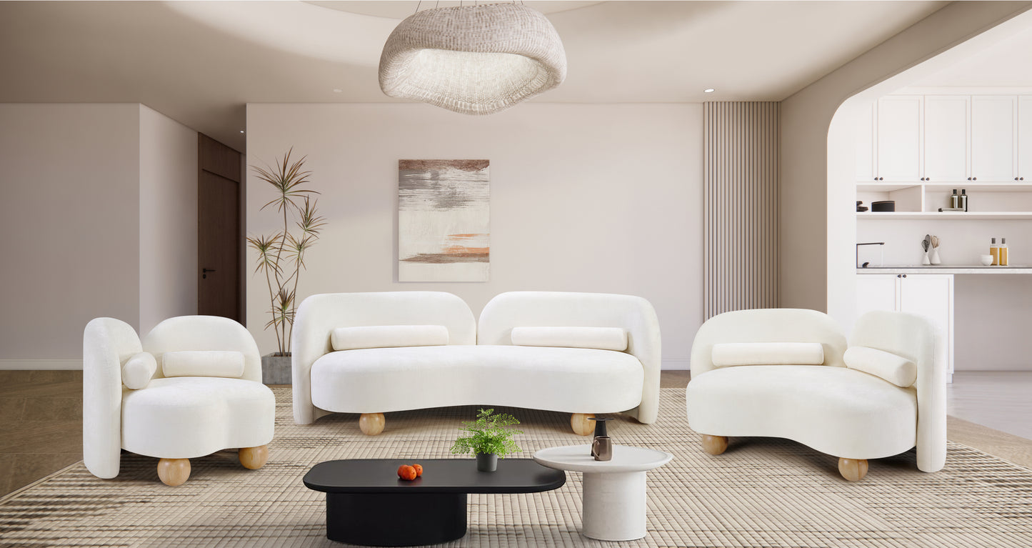 charlotte chenille Fabric Sofa
