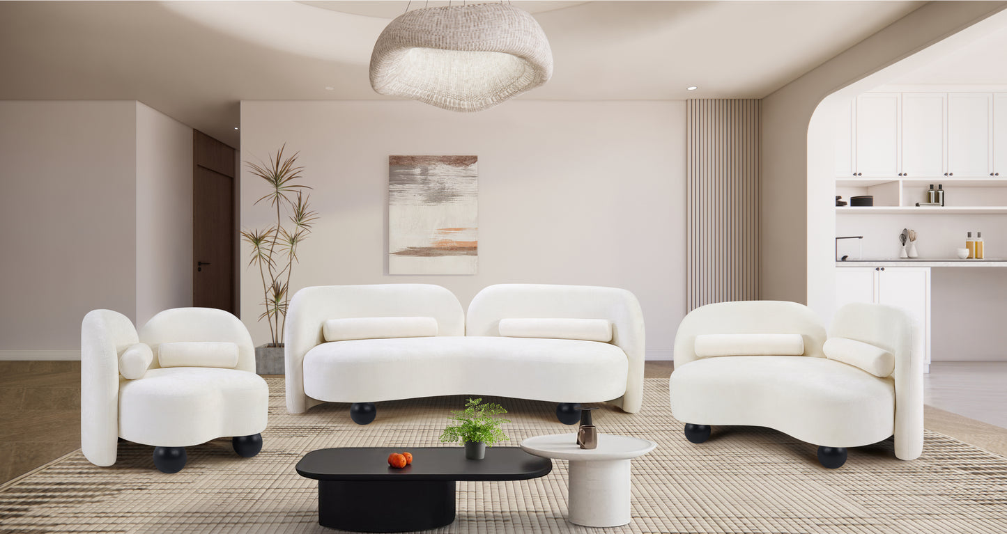 charlotte chenille Fabric Sofa