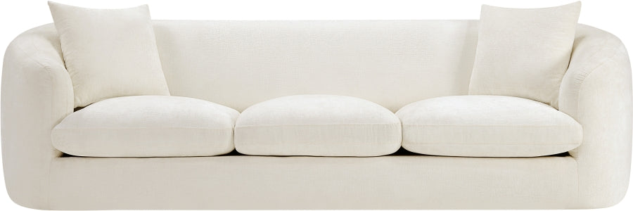 lavish Chenille Fabric Upholstered Sofa