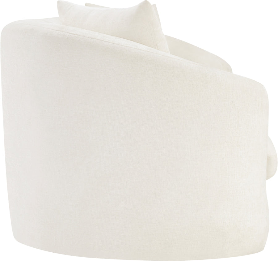 lavish Chenille Fabric Upholstered Sofa