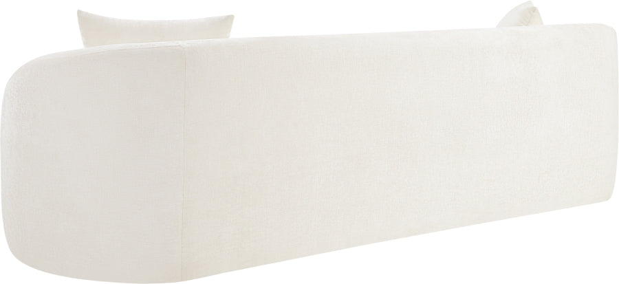 lavish Chenille Fabric Upholstered Sofa