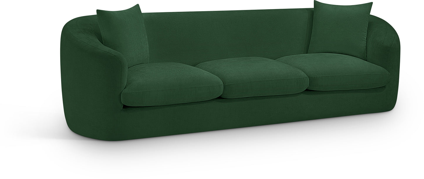 lavish Chenille Fabric Upholstered Sofa