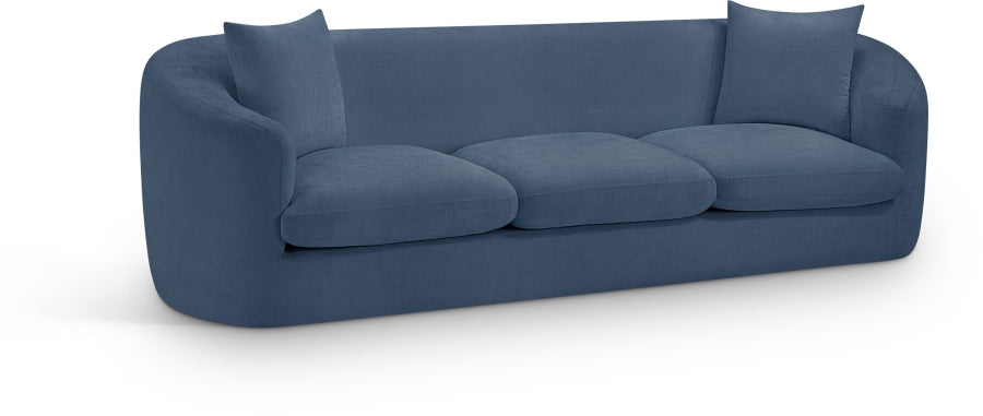 lavish Chenille Fabric Upholstered Sofa