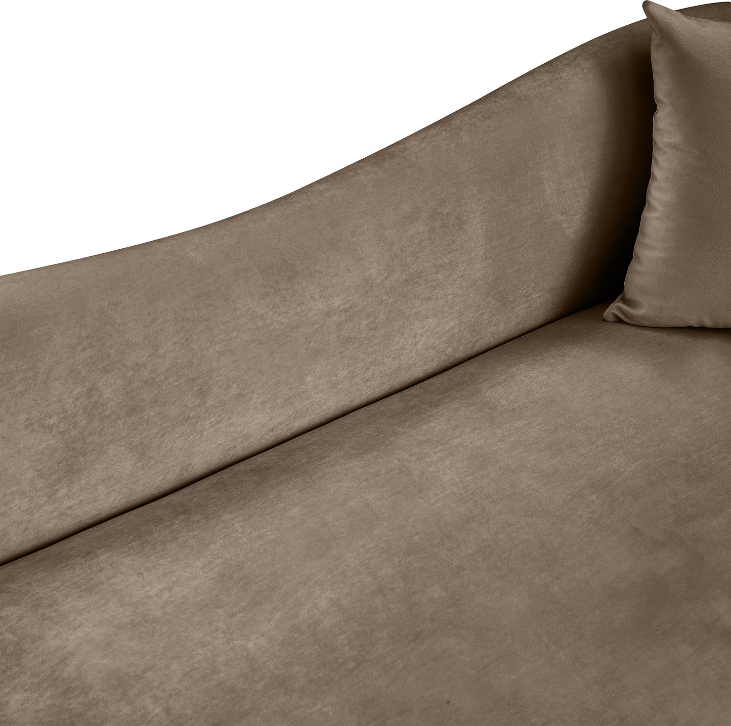 Rose Velvet Upholstered Sofa