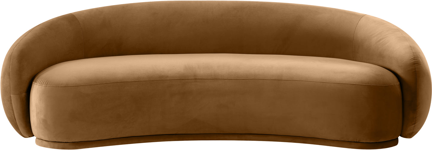 seline Velvet Upholstered Sofa