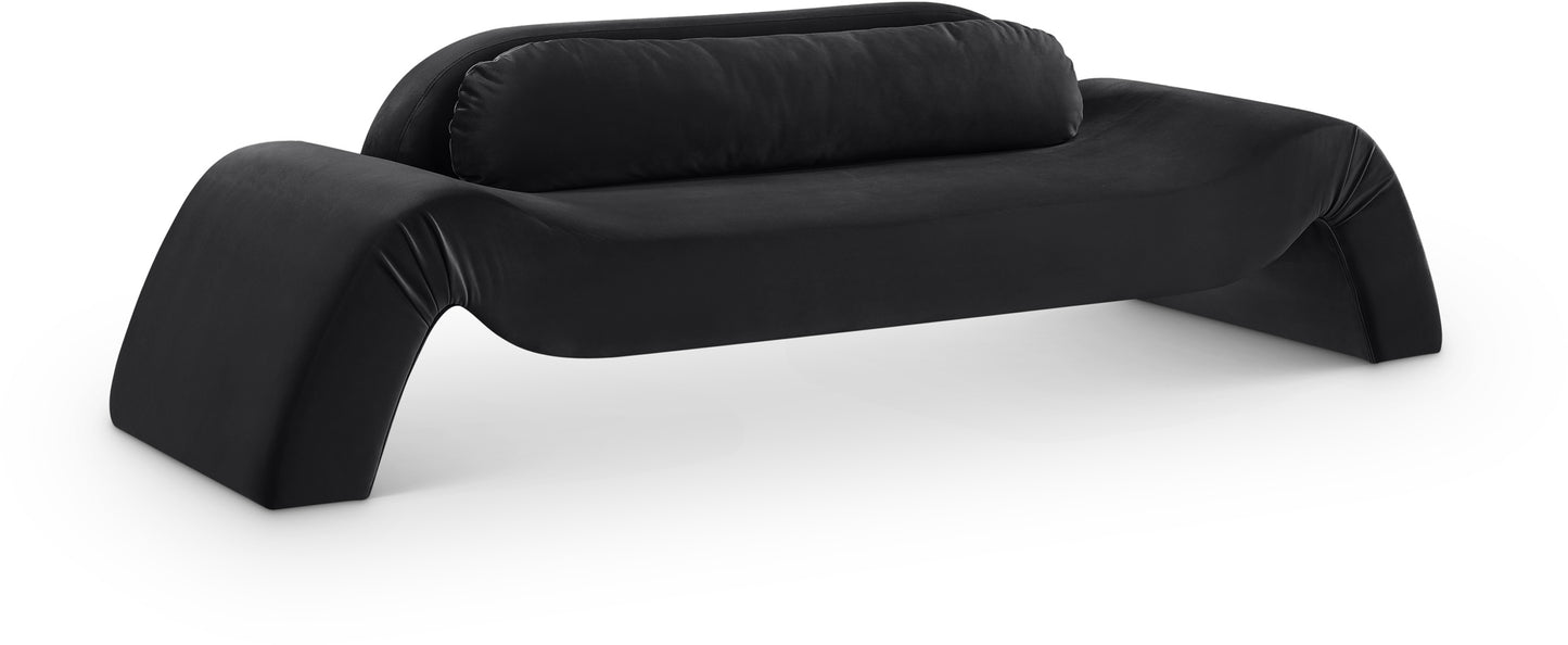 serenity" Velvet Upholstered Sofa