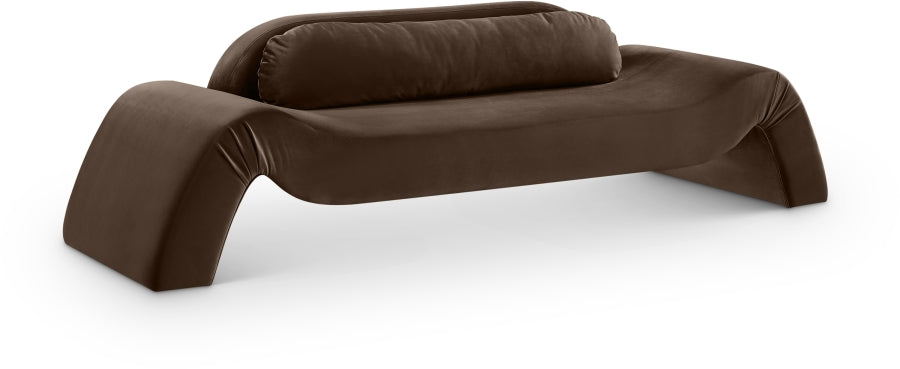 serenity" Velvet Upholstered Sofa