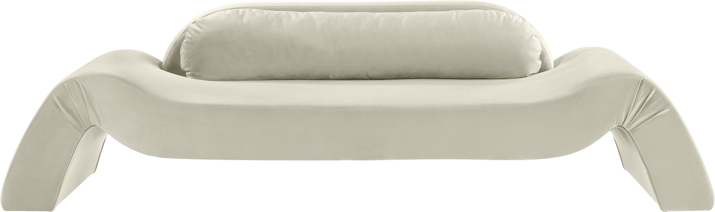 serenity" Velvet Upholstered Sofa