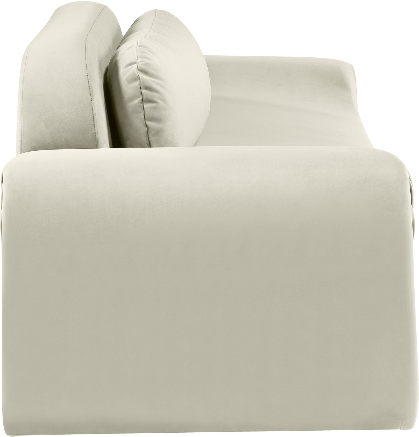 serenity" Velvet Upholstered Sofa