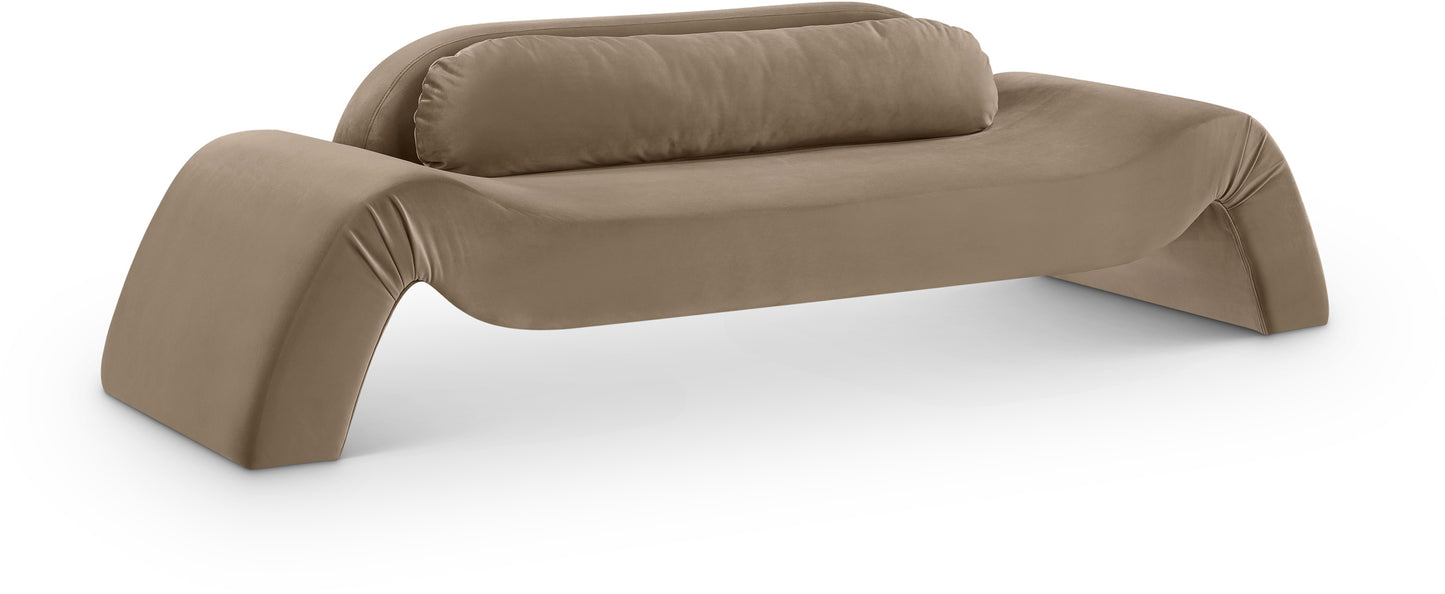 serenity" Velvet Upholstered Sofa