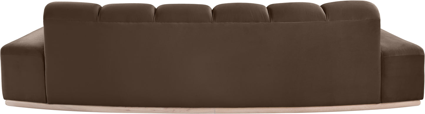 Velvet Upholstered Sofa