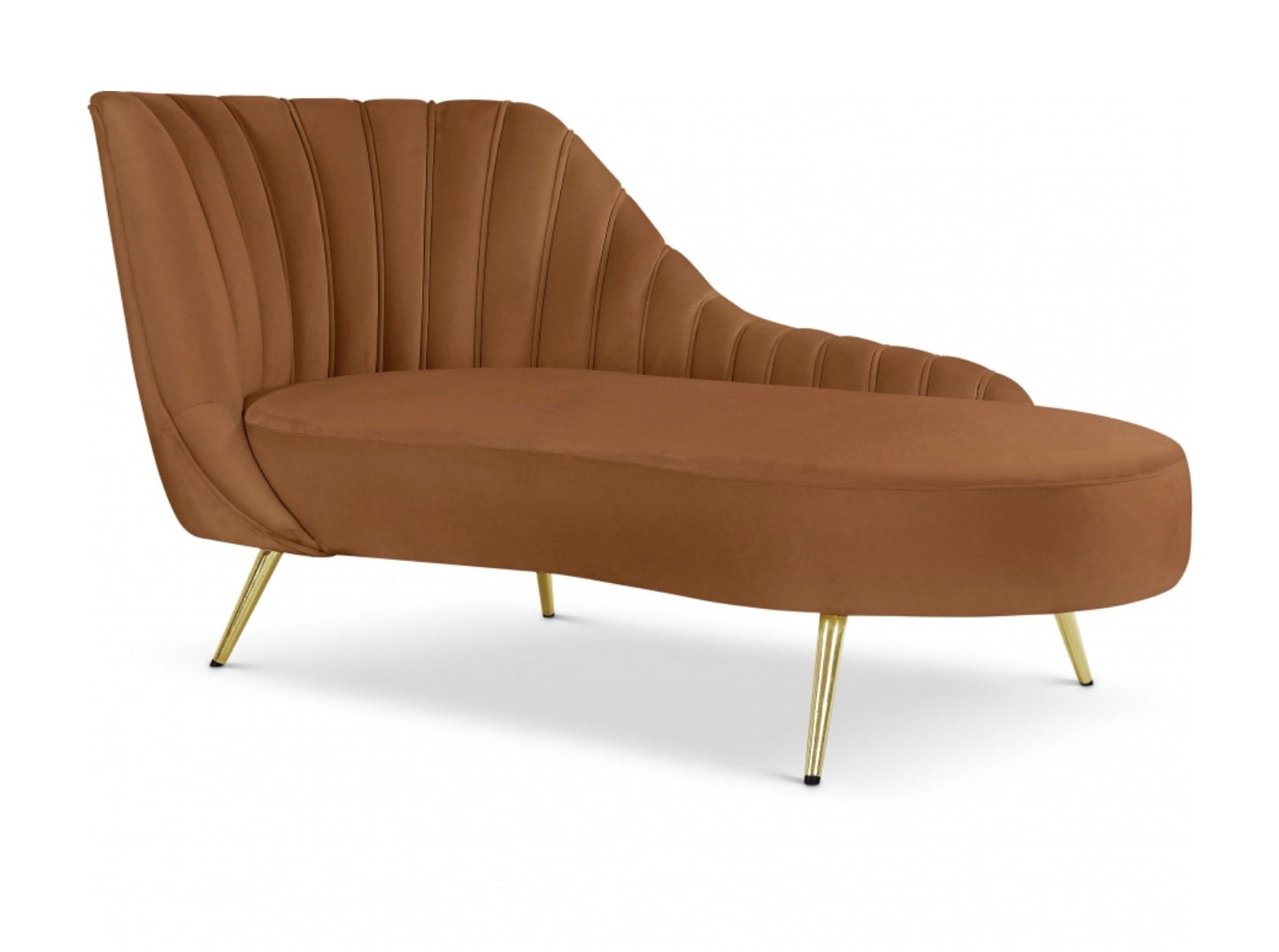 Sheree Velvet Chaise Lounge