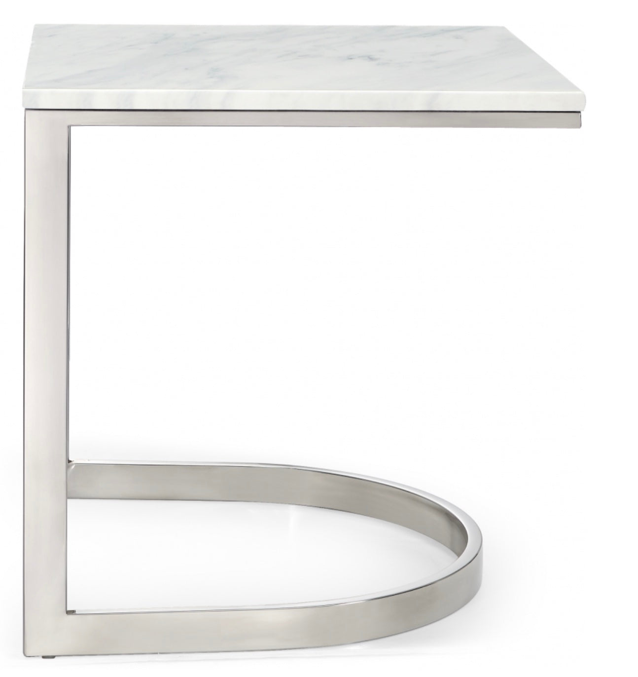 Luxe 11 Chrome End Table