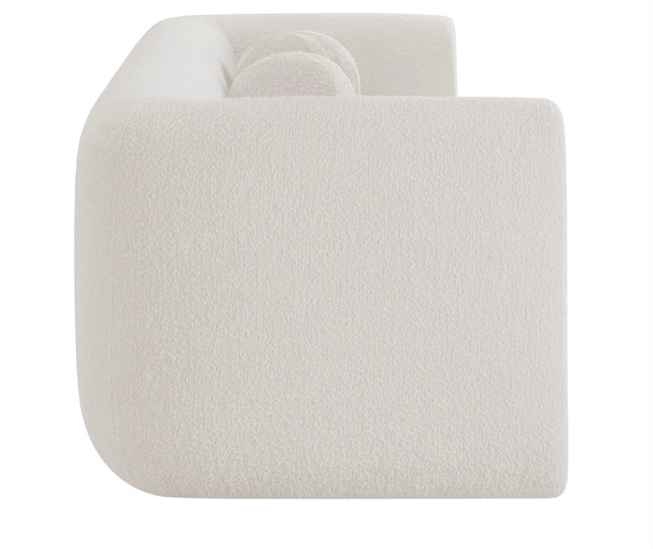Abby Boucle Fabric Sofa