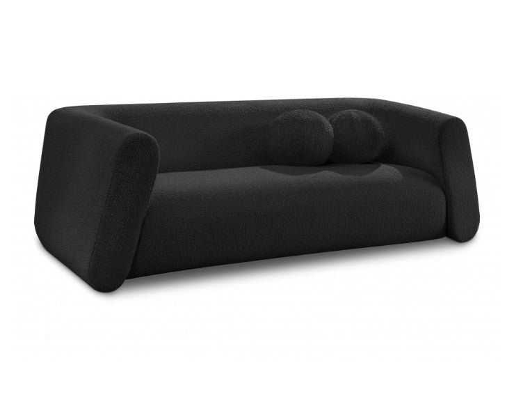 Abby Boucle Fabric Sofa