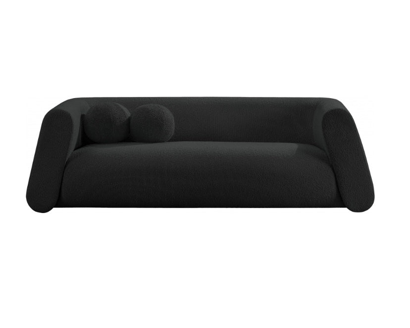Abby Boucle Fabric Sofa