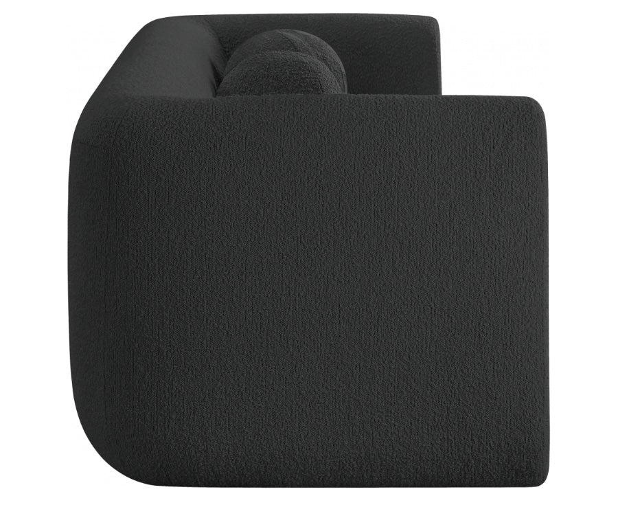 Abby Boucle Fabric Sofa