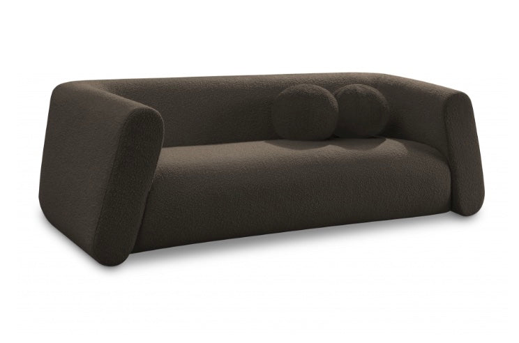 Abby Boucle Fabric Sofa