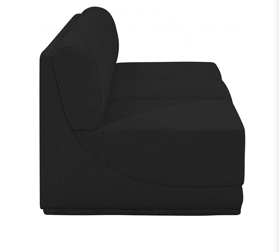 Omen Boucle Fabric Sofa- 3 Seat