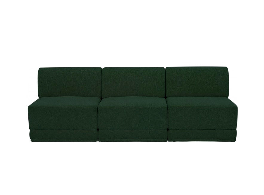 Omen Boucle Fabric Sofa- 3 Seat