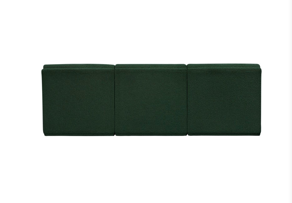 Omen Boucle Fabric Sofa- 3 Seat