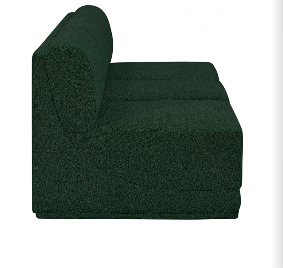 Omen Boucle Fabric Sofa- 3 Seat
