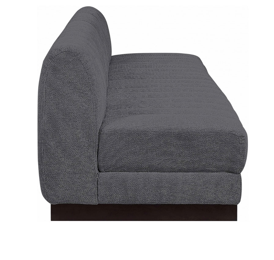 London Chenille Fabric Sofa- 4 Seat