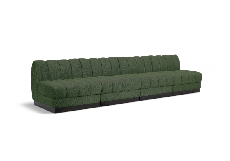 London Chenille Fabric Sofa- 4 Seat