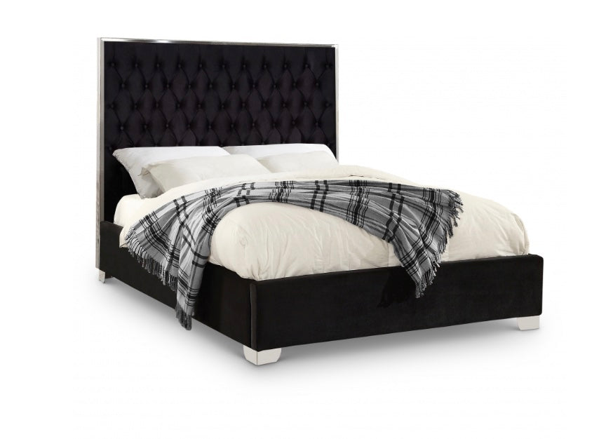 Alexis Velvet Bed