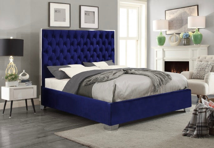 Alexis Velvet Bed