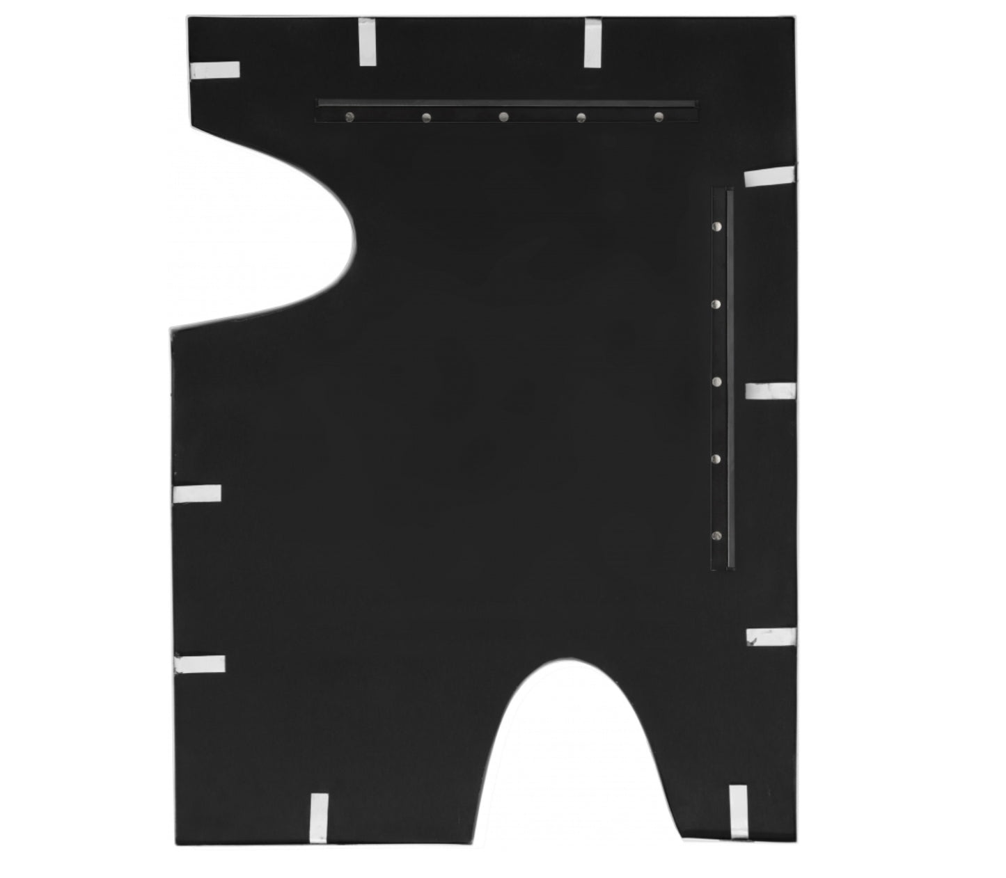 Puzzle Piece Mirror- Gold