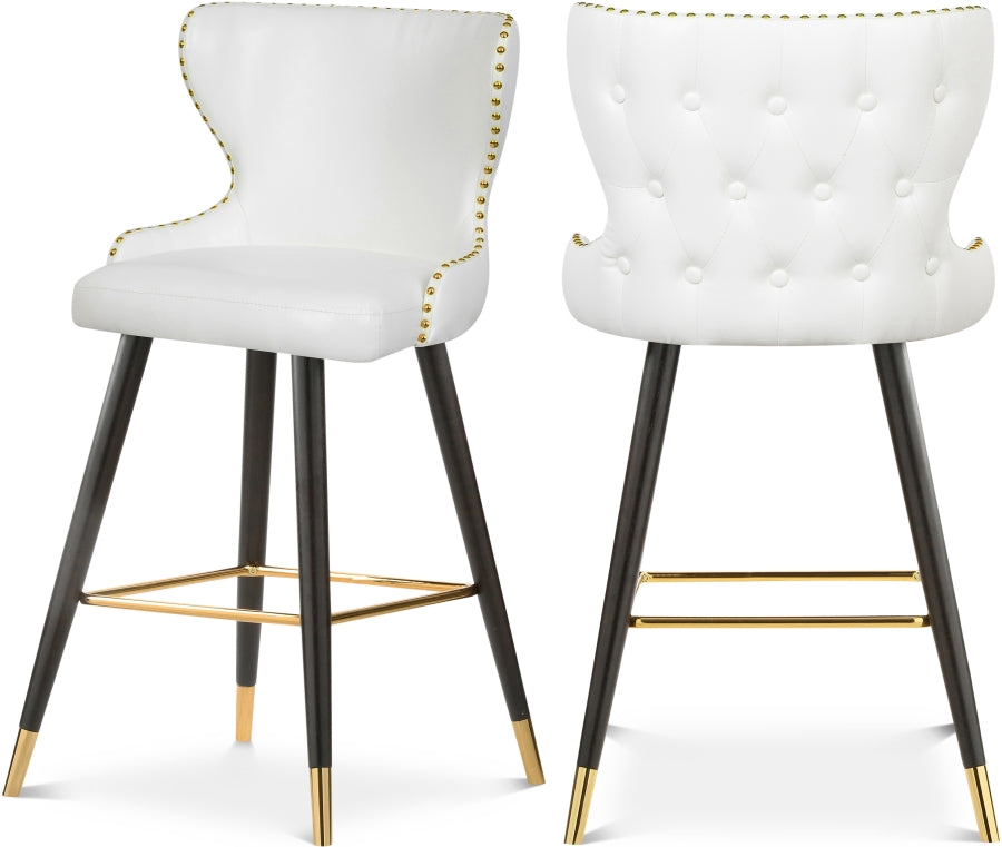 Fun Times Leather Bar | Counter Stool Set of 2