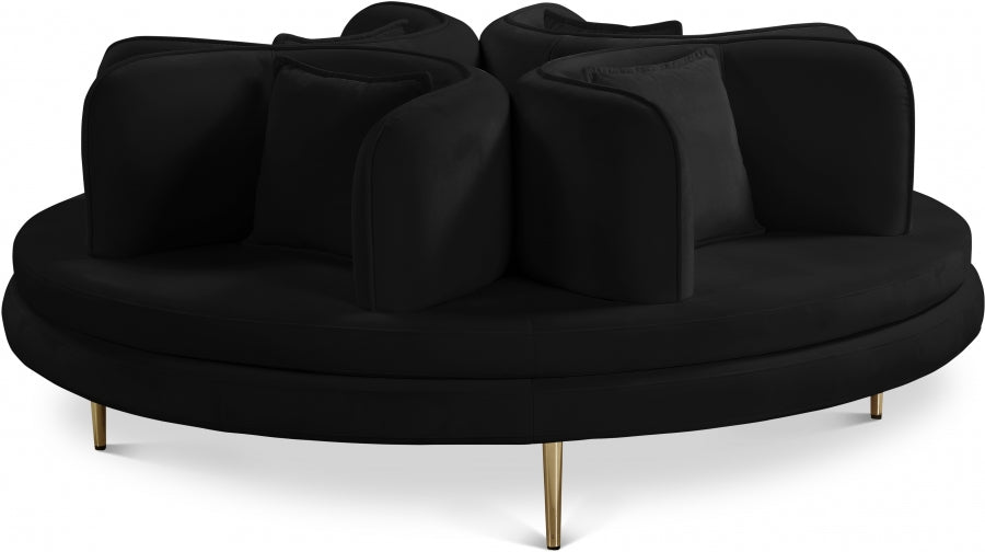 Ballerine Velvet Roundabout Sofa