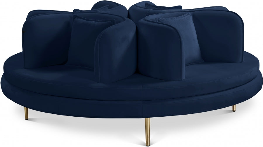 Ballerine Velvet Roundabout Sofa
