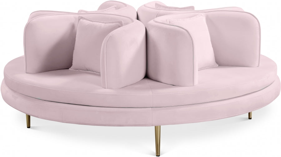Ballerine Velvet Roundabout Sofa