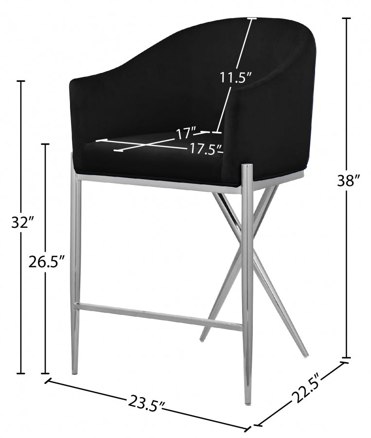 Million Counter Stool Set of 2