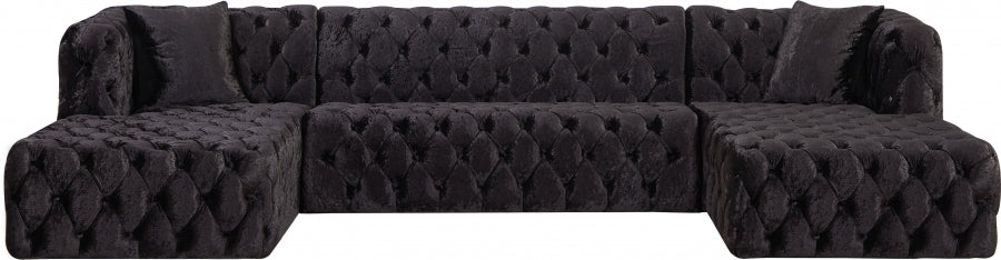 Chanel Velvet 3pc. Sectional