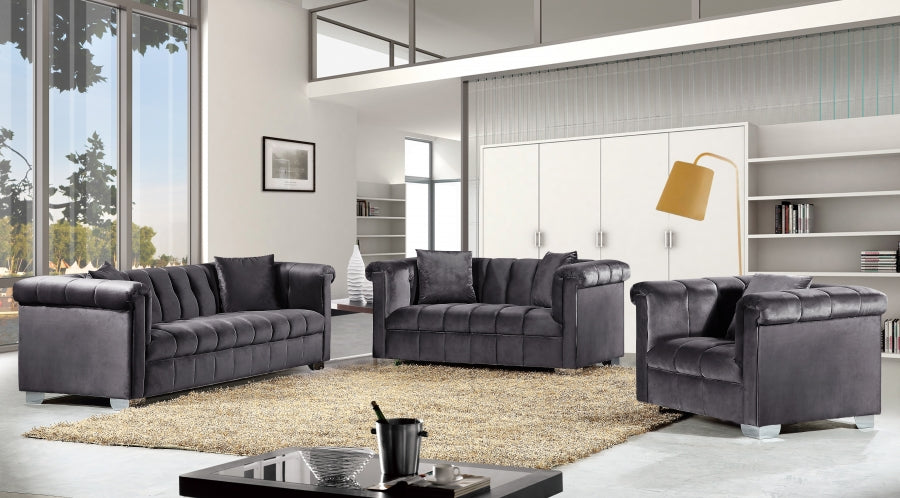 Kelly Velvet Sofa