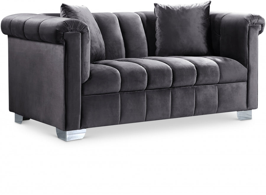 Kelly Velvet Loveseat