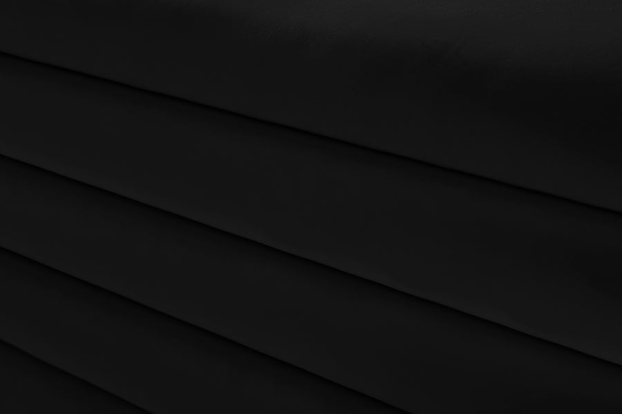 Royce Velvet Ottoman | Coffee